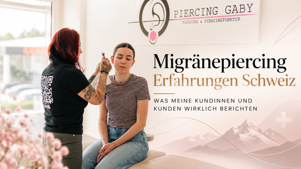 Migränepiercing Erfahrungen Schweiz: Was meine Kundinnen und Kunden wirklich berichten